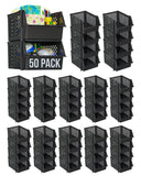Skywin Plastic Stackable Storage Bins for Pantry - Stackable Bins For Organizing Food, Kitchen, and Bathroom Essentials with 4-Pack, 8-Pack, 24-Pack, and 50-Packs
