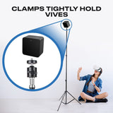 Skywin VR Tripod Stand Compatible with SteamVR Base Station 2.0 - Sensor Stand and Base Station for Sensors and Oculus Rift Constellation (2-Pack)