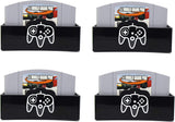 Skywin N64 Game Storage - N64 Game Holder Fits and Organizes N64 Cartridges - Simple and Stylish Design to Show Off Your Game Collection