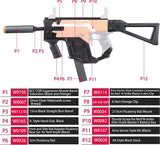 Skywin Modification Kits Compatible with Nerf Stryfe Blaster Toy - Easy to Use Compatible with Worker Nerf, Mod Kit That Adds Design to Your Toy Blasters