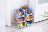 Skywin Plastic Stackable Storage Bins for Pantry - Stackable Bins For Organizing Food, Kitchen, and Bathroom Essentials with 4-Pack, 8-Pack, 24-Pack, and 50-Packs