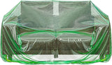 Skywin Furniture Covers for Moving - Large Sofa Couch Storage Bag & Plastic Couch Cover Dust Protector for Furniture Covering Wrap - Clear Furniture Wrapping for Moving and Extra Protection 101x75x50