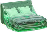 Skywin Furniture Covers for Moving - Large Sofa Couch Storage Bag & Plastic Couch Cover Dust Protector for Furniture Covering Wrap - Clear Furniture Wrapping for Moving and Extra Protection 101x75x50