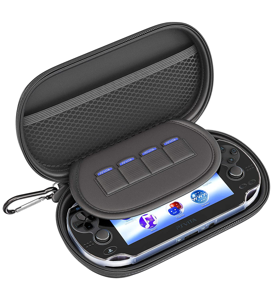 Skywin Kit for PS Vita - PS Vita Carry Case, Charging Cable