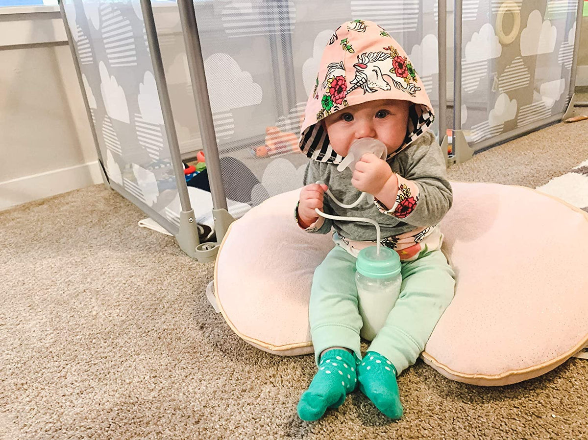 Skywin Self Feeding Baby Bottle, Bottle Holder for Baby, Baby Bottle w