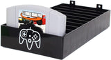 Skywin N64 Game Storage - N64 Game Holder Fits and Organizes N64 Cartridges - Simple and Stylish Design to Show Off Your Game Collection