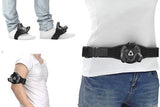 Skywin VR Tracker Belt, Hand Strap, and Protective Silicon Skins for HTC Vive System Tracker Pucks (1 Belt + 2 Hand Straps + 2 Skins)