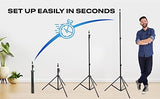 Skywin 1 Pack Tripod Speaker Stands for Large Speakers, Speaker on Stand with Height Adjustment , Dj Speaker Stands Heavy Duty