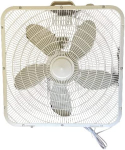 Skywin Air Tent Box Fan - 20" Box Fan Compatible with airfort and air tents (white)