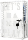 Skywin PS Console Lock Box for Parents - Manage Kids Playtime with Acrylic Display Case for PlayStation - Secure Locking Box for PS4, PS5, PS Slim, PS Pro, Family Gift for Healthy Screen Habits