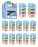 Skywin Plastic Stackable Storage Bins for Pantry - Stackable Bins For Organizing Food, Kitchen, and Bathroom Essentials with 4-Pack, 8-Pack, 24-Pack, and 50-Packs
