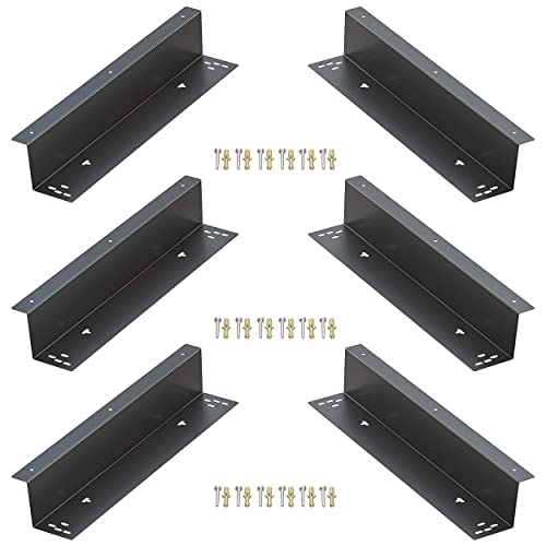 Skywin 3 Pack Heavy Duty Steel Cash Drawer Mounting Brackets, 16 Inch, Under Counter