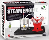 Skywin DIY Model Engine Kit, Mini Engine Kit, Steam Engine, Steam Engine Kit, Toy Engine - Good for Educational and Experimentation Purposes (V-Type)