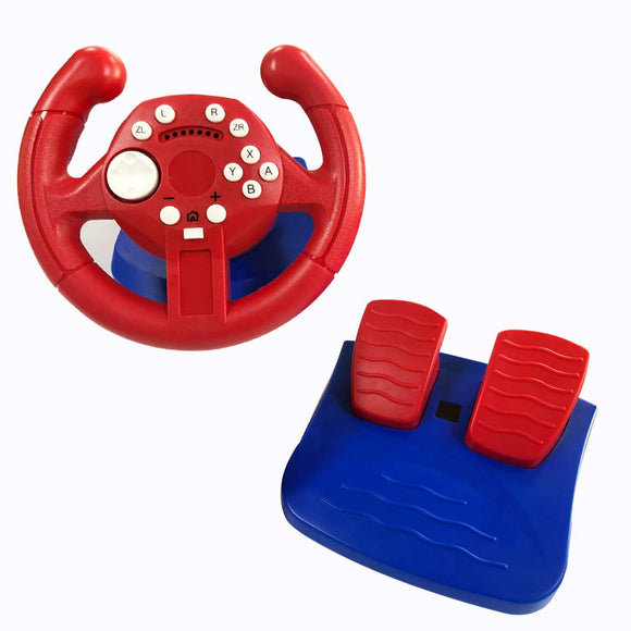 Skywin Racing Wheel and Pedal Game Controller - USB Steering Wheel