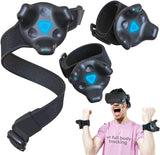 Skywin VR Tracker Belt and Tracker Strap Bundle for HTC Vive System Tracker Pucks - Adjustable Belt and Hand Straps for Waist and Full-Body Tracking in Virtual Reality