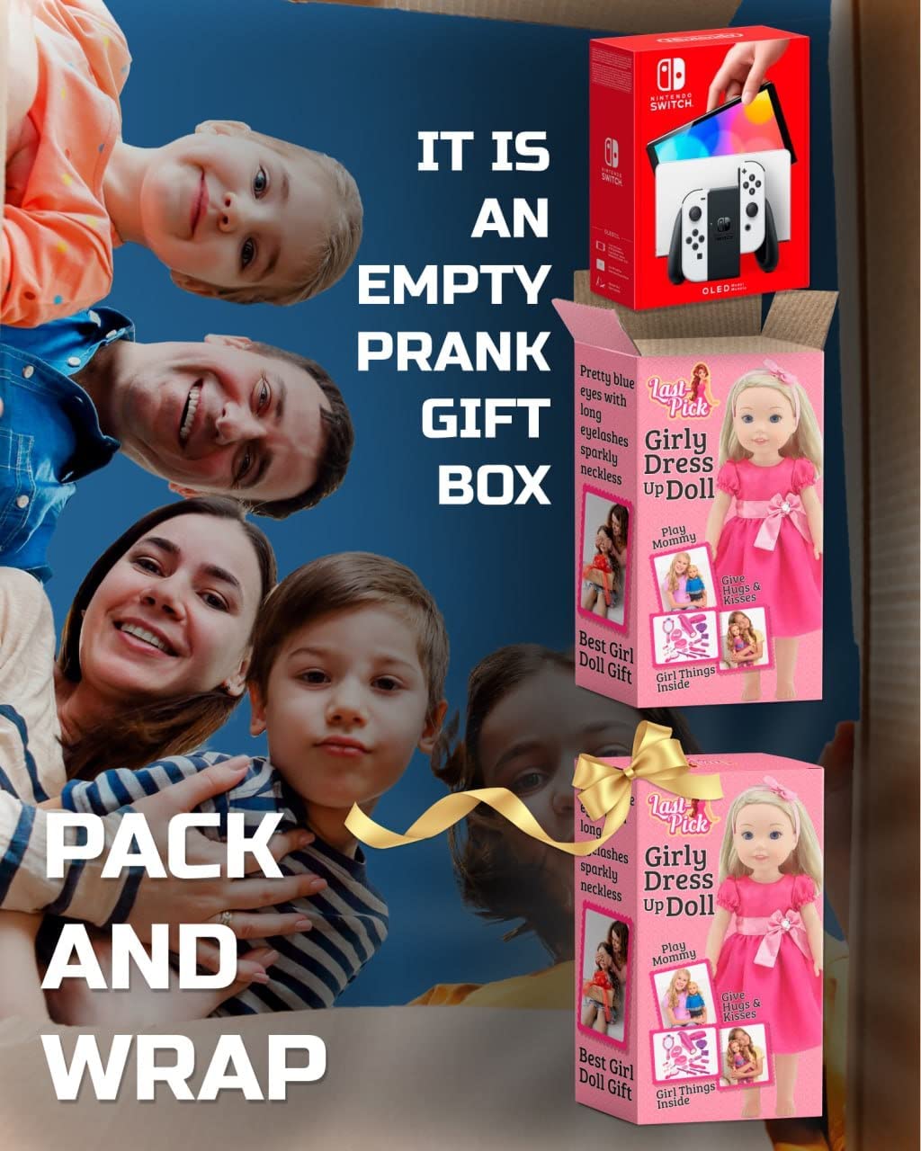 Nintendo light switch joke gift sales