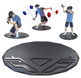 XPACK VR Mat - 35" Round Anti Fatigue Mat - Virtual Reality Matt Helps Determine Direction and Position of Your Feet During Game, Prevents Players from Hitting and Breaking Objects in Surroundings