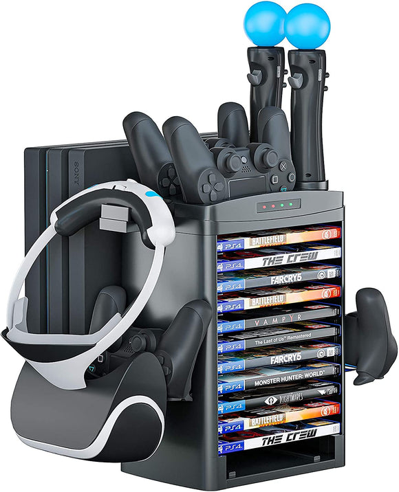 Jeux vidéo,Support Vertical de refroidissement de charge PSVR Pro Slim Jeux vidéo,Support Vertical de refroidissement de charge PSVR Pro Slim