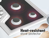 Skywin Reusable Gas Range Protectors - Non-Stick Gas Range Stove Protector, Washable Liner for LG Gas Stove