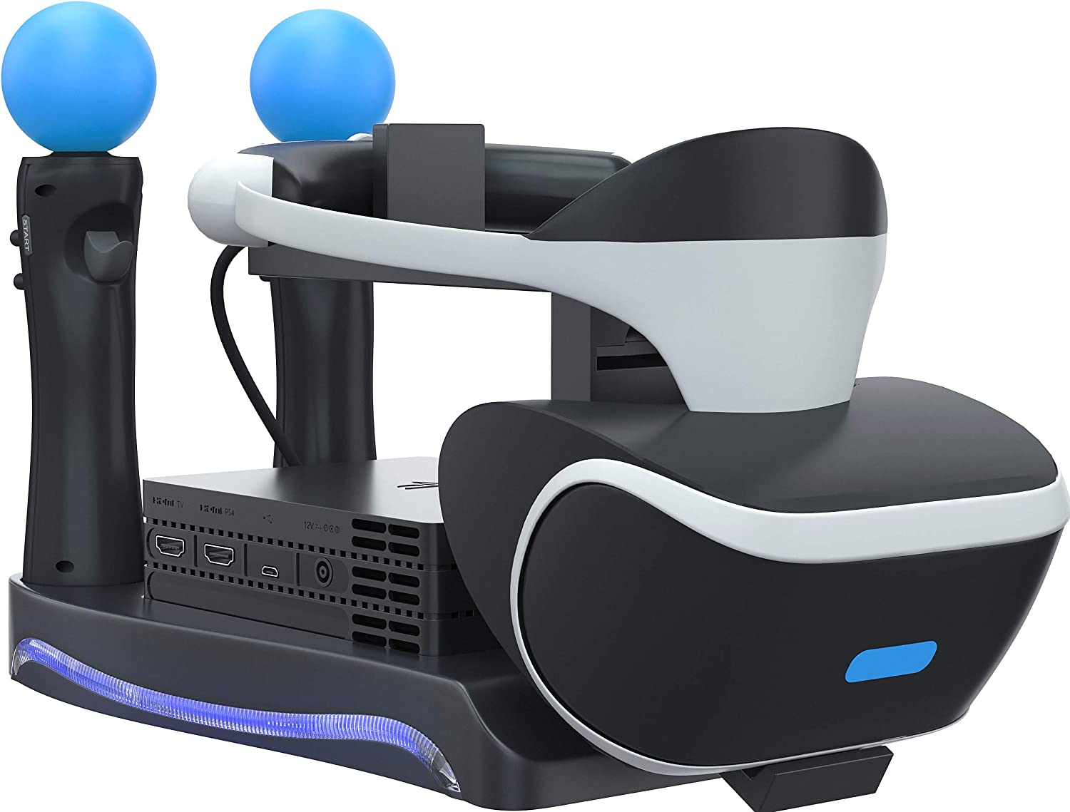 Skywin PSVR Stand - Charge, Showcase, and Display Your PS4 VR 