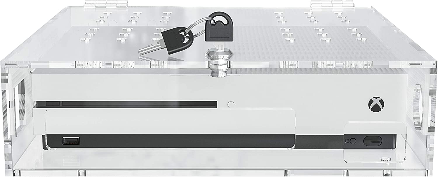 Skywin Acrylic Lock Box for Xbox Game Console - Secure and Protect Pub ...