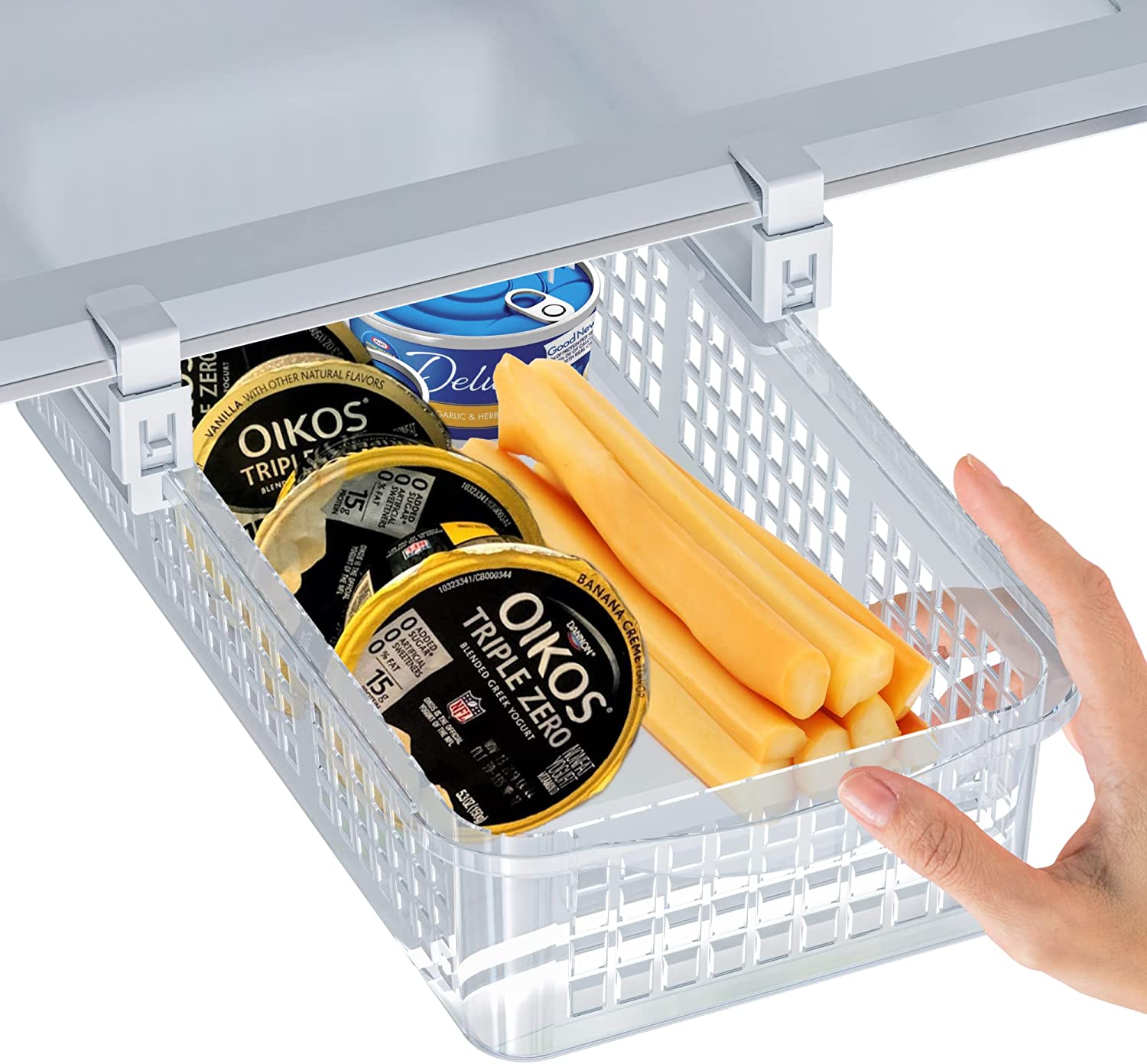 Skywin Refrigerator Egg Drawer - Snap-on Egg Holder for Refrigerator O –  Skywin Design