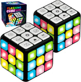 Skywin Puzzle STEM Cube Game - Entertaining, Fun & Unique Flashing Cube Electronic Memory & Speed Game Development for Kids & Adults Brain - Hands and Eyes Coordination Cube Light