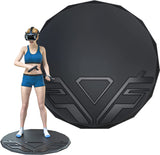 Skywin VR Mat Round - 35" Virtual Reality Matt Helps Determine Direction and Position of Your Feet During Game, Prevents Players from Hitting and Breaking Objects in Surroundings