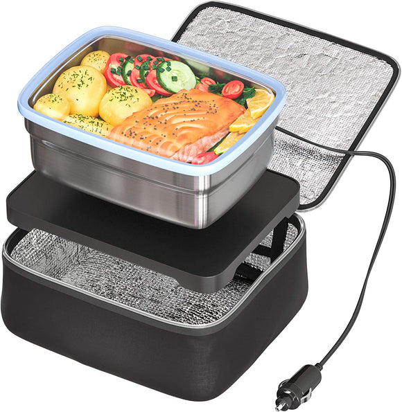  Portable Oven,12 V Car Food Warmer Portable Mini