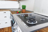 Skywin Stovetop Cover - Spill Guard Gas Range Protector, Custom Fit Protective Stove Liner for Samsung Gas Range