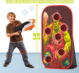 Skywin Shooting Targets - Zombie Target for Shooting Practice with Score Holes, Compatible with Nerf Targets for Kids , 47 x 25 x 27 inches