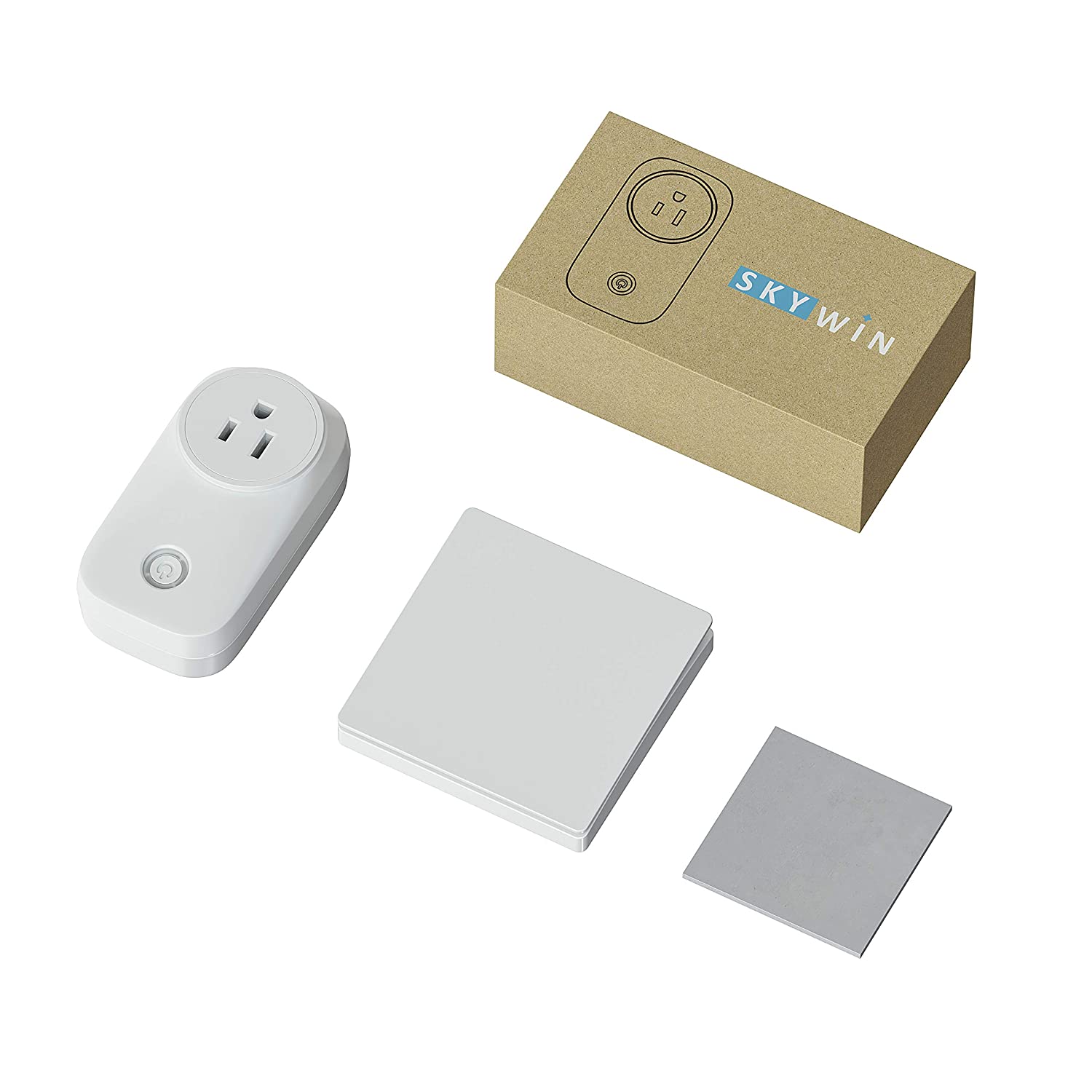 Skywin Wireless Outlet and Battery Free Kinetic Light Switch