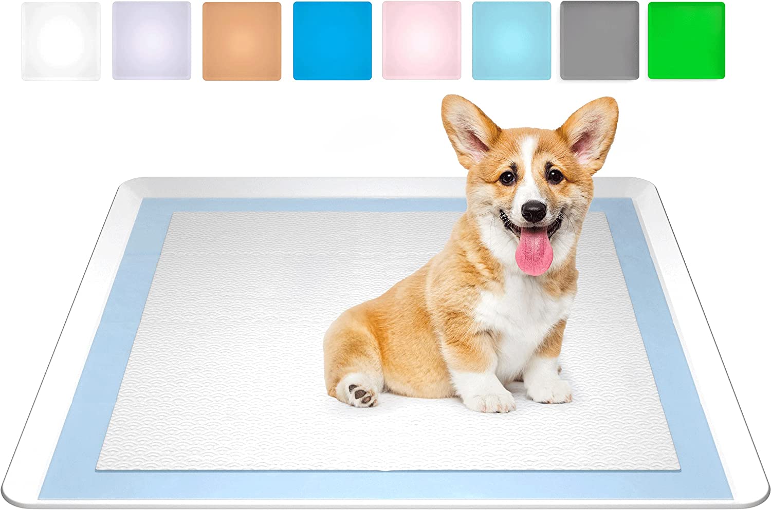 Skywin Puppy Pad Holder Tray No Spill Pee Pad Holder for Dogs Pee Skywin Design