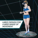 Skywin VR Mat Round - 35" Virtual Reality Matt Helps Determine Direction and Position of Your Feet During Game, Prevents Players from Hitting and Breaking Objects in Surroundings