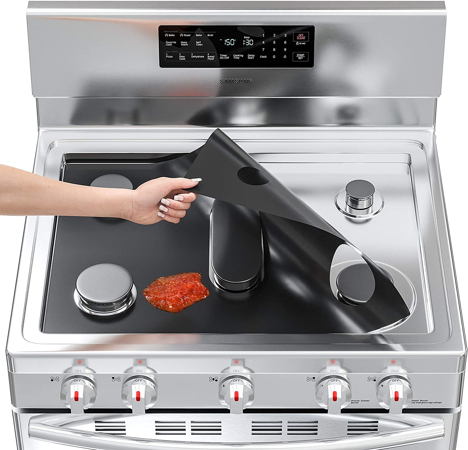  Skywin Stovetop Cover - Spill Guard Gas Range
