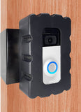 Skywin Video Doorbell Camera Mount for Apartment Security - Bell Bracket Compatible with Doorbell Wireless - Anti-Theft Doorbell Mount Cover for Peephole Door Camera Holder for Apartment Door