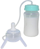 Skywin Self Feeding Baby Bottle, Bottle Holder for Baby, Baby Bottle with Straw, Anti Colic, for Hands Free Convenient Feeding