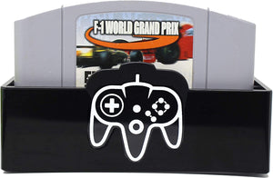 Skywin N64 Game Storage - N64 Game Holder Fits and Organizes N64 Cartridges - Simple and Stylish Design to Show Off Your Game Collection